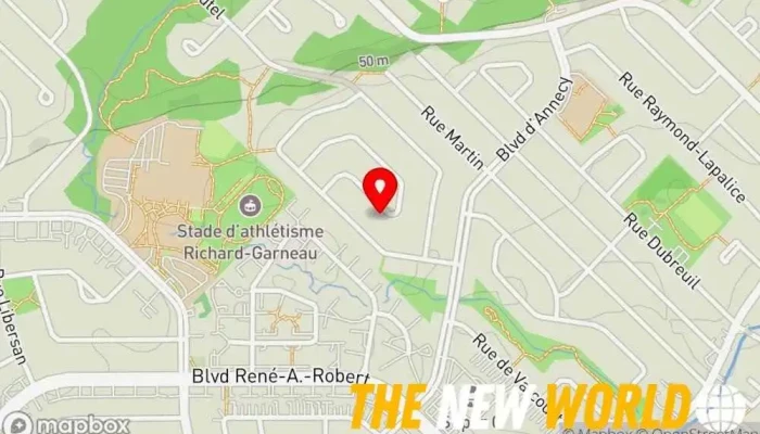 map of Techcare Solutions techniques Computer service, Repair service in Blainville