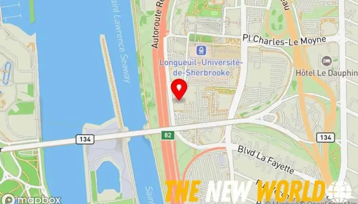 map of Technology Evaluation Centers (TEC) Software company, Business development service, Business to business service, Computer support and services, Consultant, Information services in Longueuil