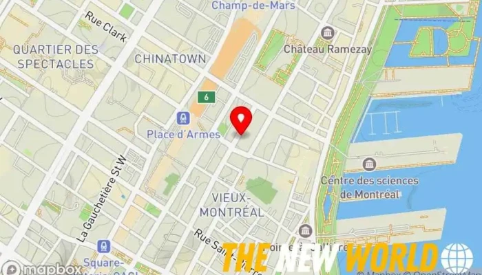 map of Techso Computer support and services in Montreal
