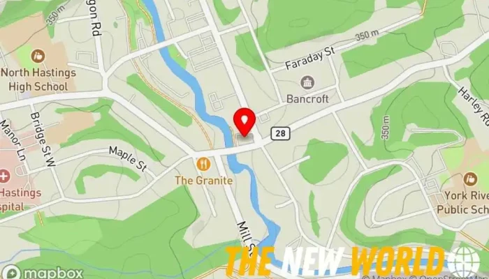 map of The Chocolate Rabbit Chocolate shop, Chocolate artisan, Chocolate factory, Corporate gift supplier, Gift basket store, Gift shop in Bancroft