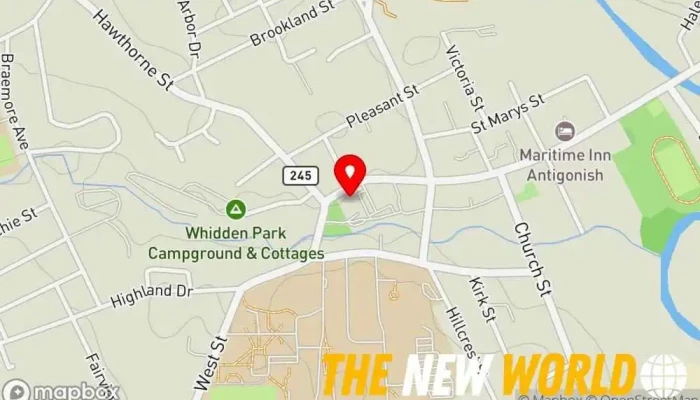 map of The UPS Store Shipping and mailing service, Copy shop, Courier service, Fax service, Mailbox rental service, Packaging supply store, Passport photo processor, Print shop, Shredding service in Antigonish