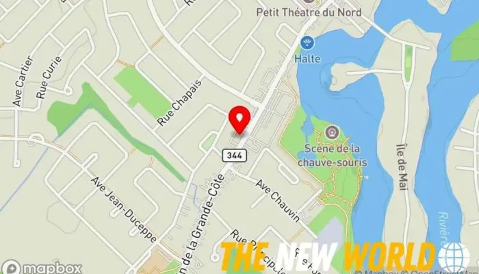 map of Tidl Computer consultant in Boisbriand