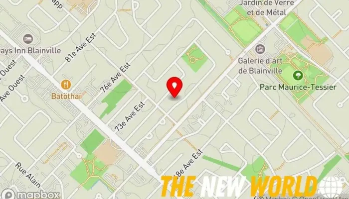 map of Tiffany Leclerc N.D - Naturopathe Health consultant in Blainville