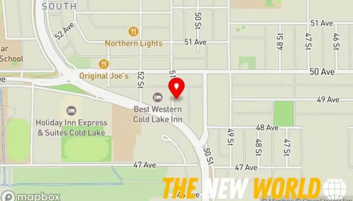 map of Todd & Drake LLP General practice attorney in Cold Lake