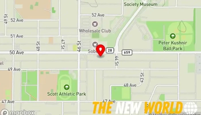 map of Tom Harris TELUS & Koodo Store Telecommunications service provider, Cell phone accessory store, Cell phone store, Internet service provider, Security system supplier in Bonnyville