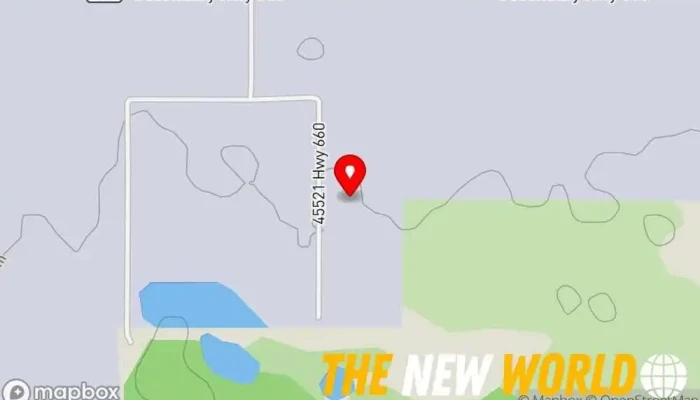 map of TOMCO Production Services Ltd. Mechanical contractor, Machine shop in Bonnyville