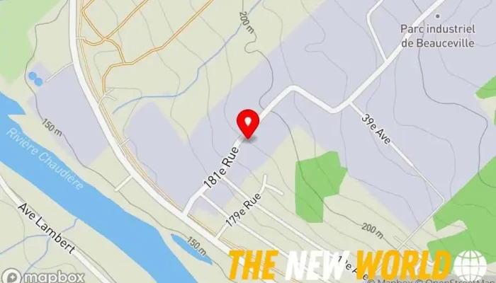 map of Toutes Impressions Marketing agency in Beauceville