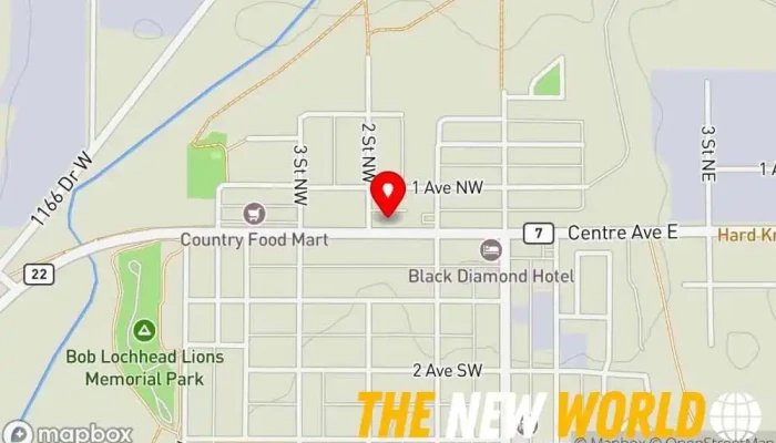 map of Trek Onward Wellness Psychologist in Diamond Valley