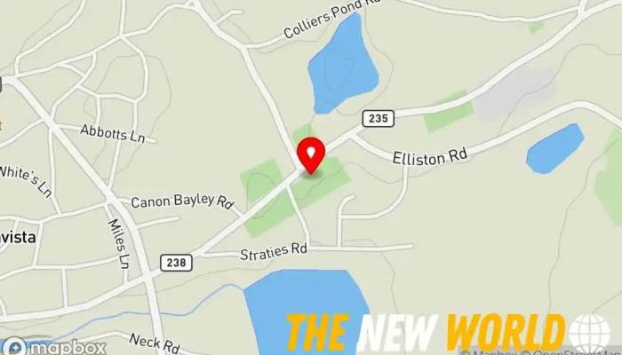 map of United Church Cemetery Cemetery in Bonavista