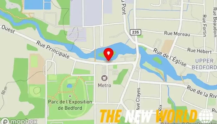 map of Univ'Hair Coiffure Hair salon in Bedford