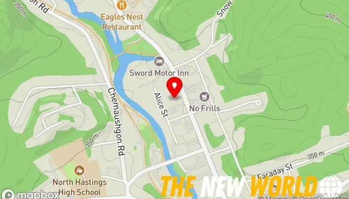 map of Village Net Internet service provider in Bancroft