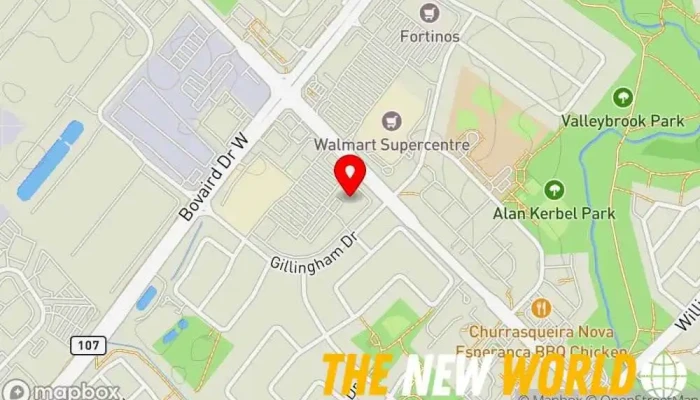 map of Visa Insights Immigration Services Inc. Immigration attorney in Brampton