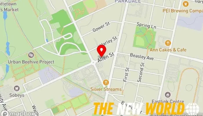 map of VMG - Creative Marketing and Events Event management company, Consultant, Event planner, Marketing agency in Charlottetown