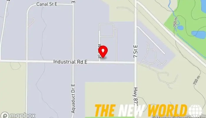 map of Weatherford Canada Partnership Consultant in Brooks