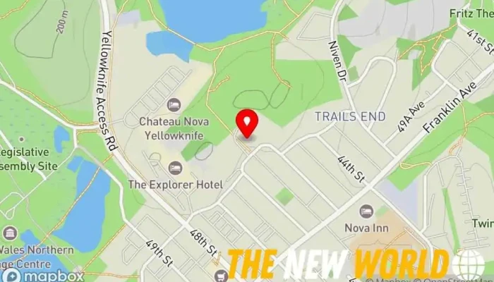 map of WEK’EEZHII RENEWABLE RESOURCES BOARD Environmental consultant in Yellowknife