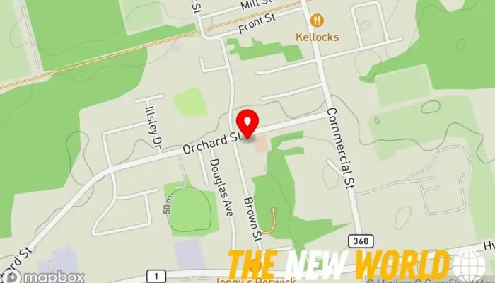 map of Western Kings Memorial Health Centre Hospital in Berwick