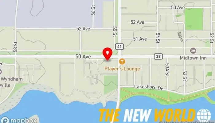 map of Wood Engineering consultant, Environmental consultant in Bonnyville