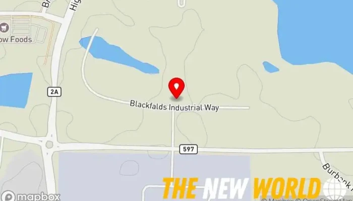 map of WorleyCord General contractor, Construction company in Blackfalds